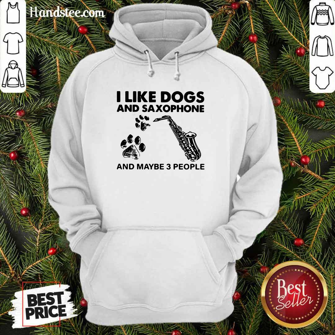 Cute I Like 4 Dogs Saxophone Shirt