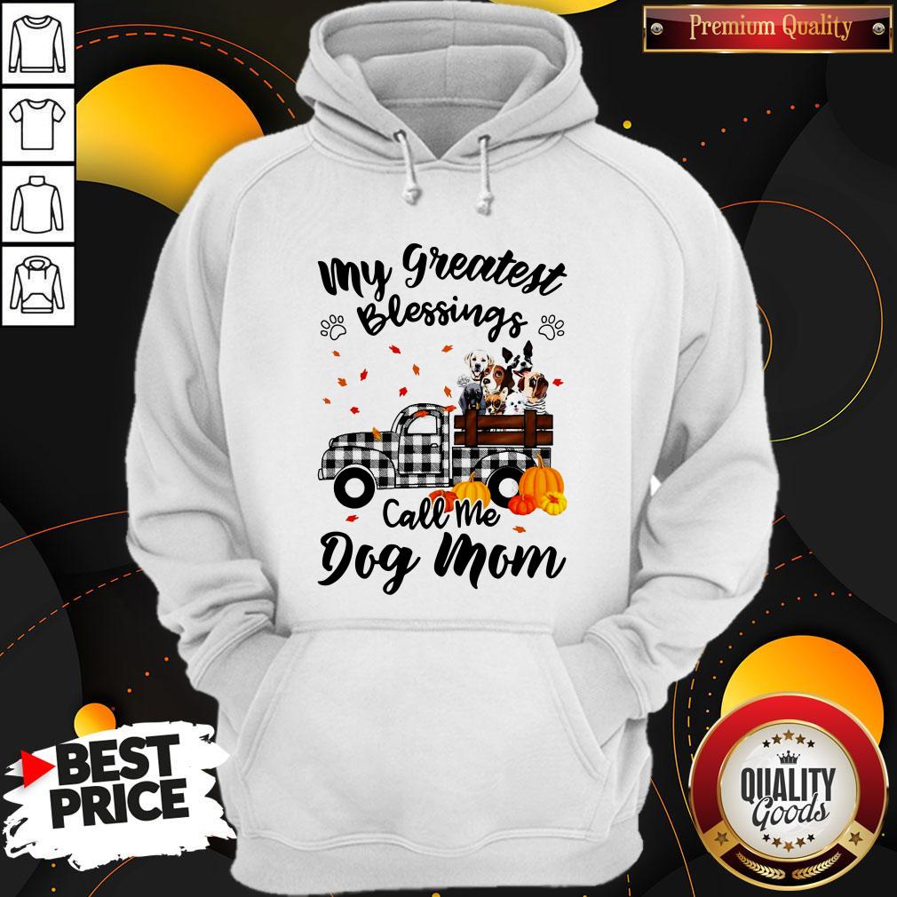Cute My Greatest Blessings Call Me Dogs Mom Halloween Shirt