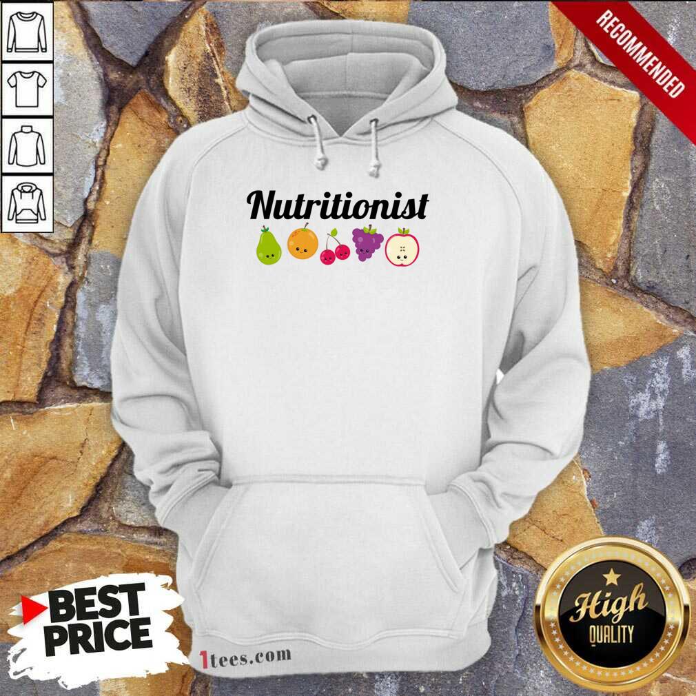 Cute Nutritionist Nutrition Funny Fruit Gift T-Shirt