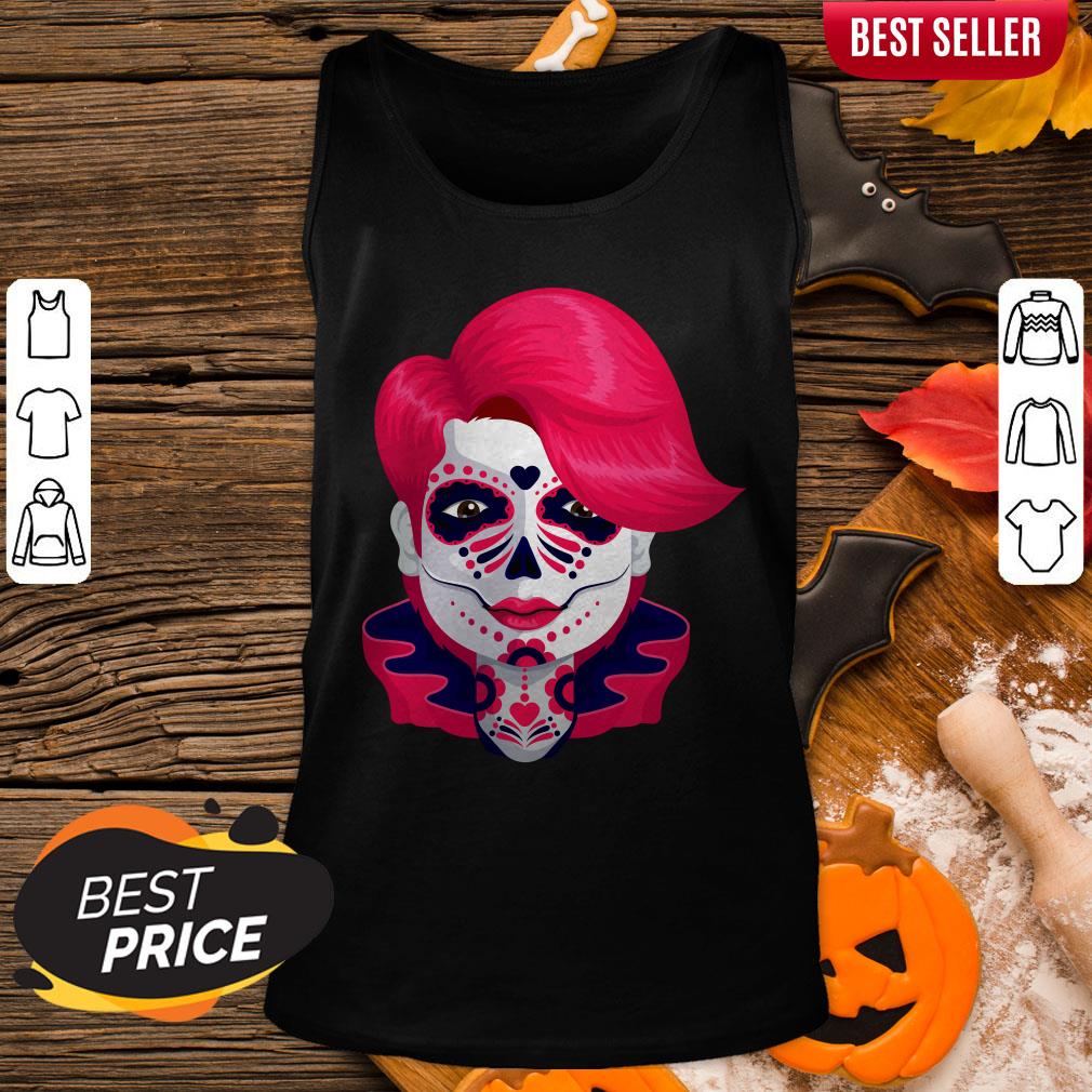 Sugar Skull Boy Dia De Muertos Day Of Dead Shirt