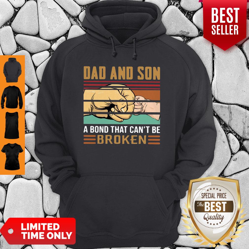 Dad And Son A Bond That Can't Be Broken Vintage Shirt