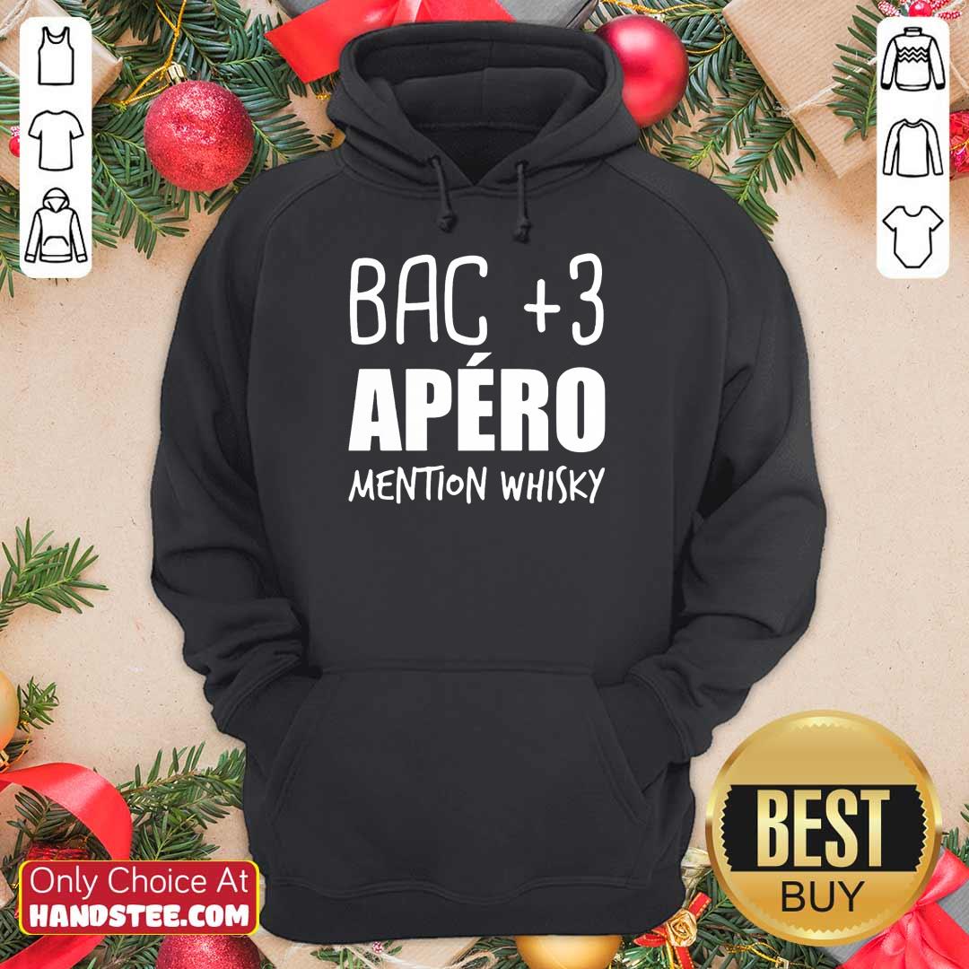 Delighted Bac 3 Apéro Mention Whisky Shirt