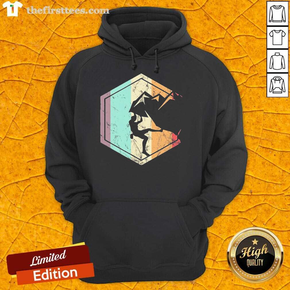 Delighted Vintage Rock Climb Mountain Shirt