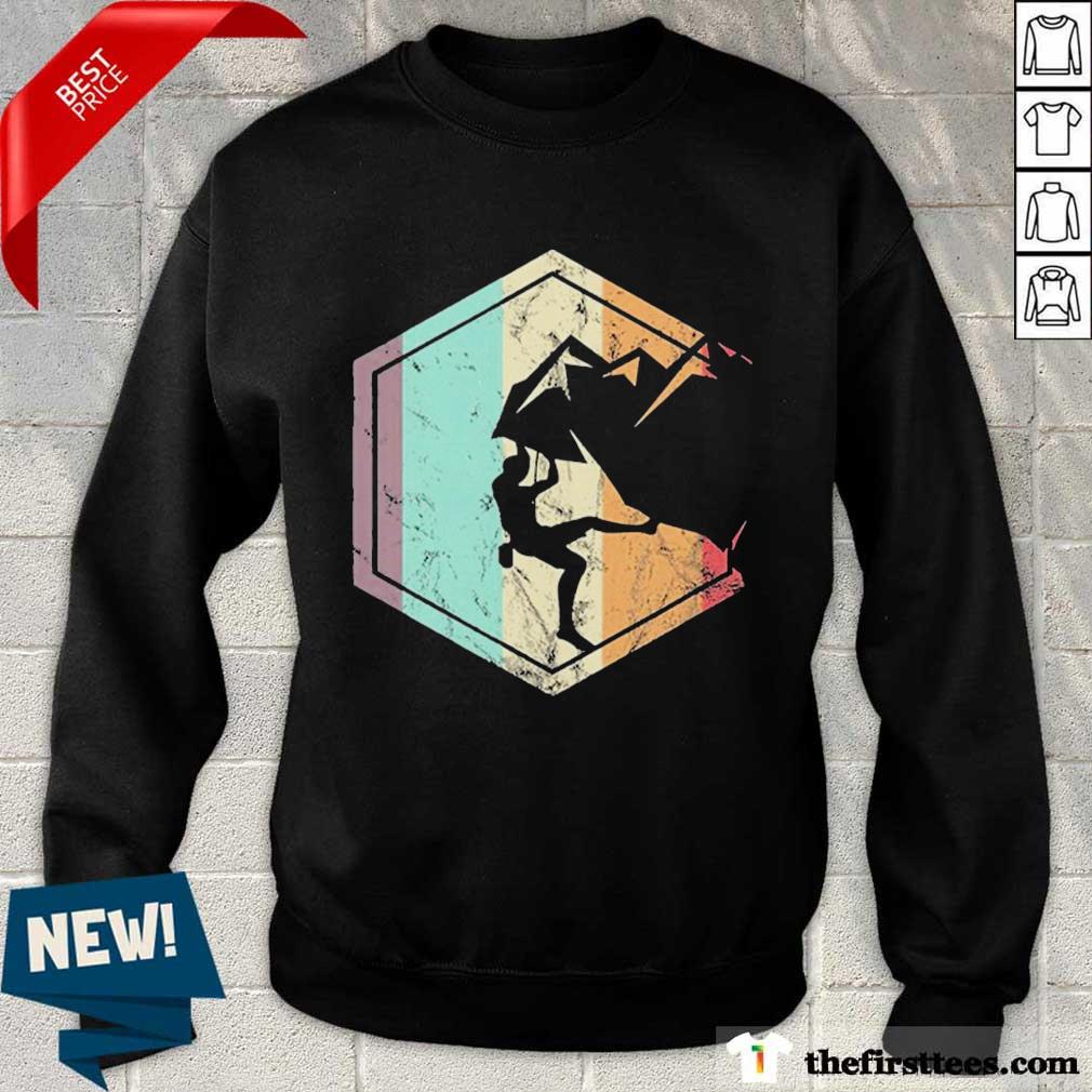 Delighted Vintage Rock Climb Mountain Shirt