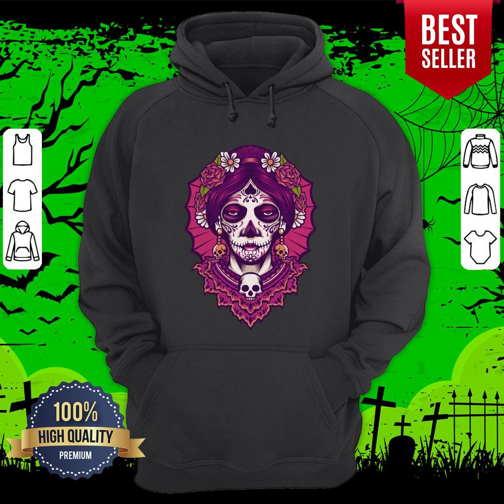 Dia De Los Muertos Day Dead Sugar Skull Women Shirt