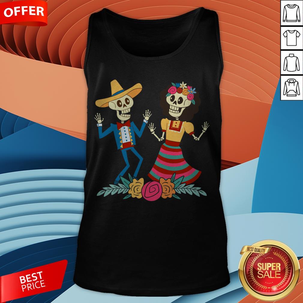 Dia De Los Muertos Day Of The Dead Mexican Skeleton Shirt