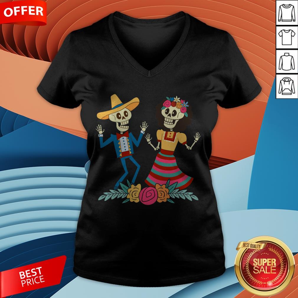 Dia De Los Muertos Day Of The Dead Mexican Skeleton Shirt