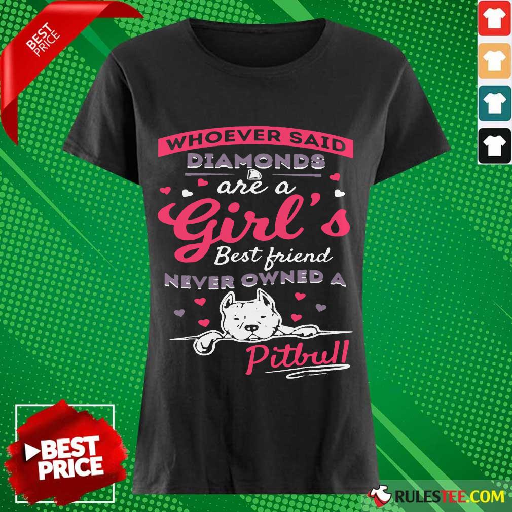 Diamonds Owned A Pitbull Shirt