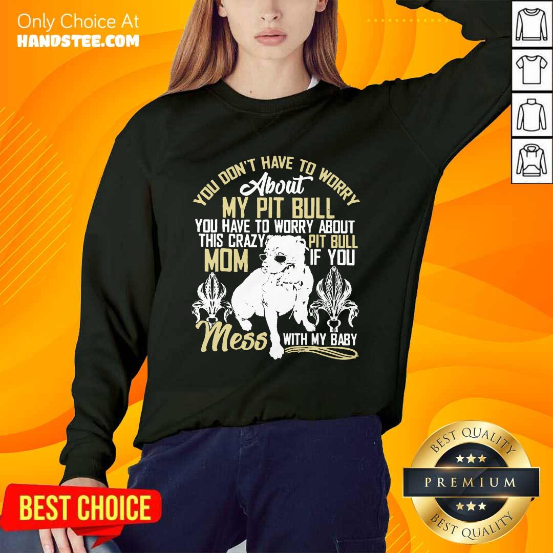 Don't Mess With My Pitbull Shirt