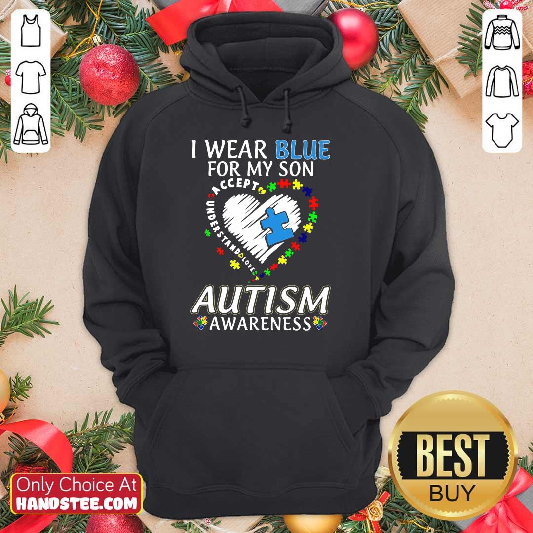 Ecstatic I Wear Blue For My Son Shirt