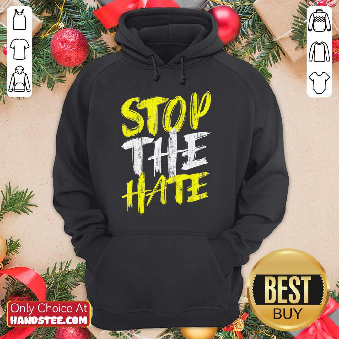 Excited Stop The Hate Asian Comfortable Shirt