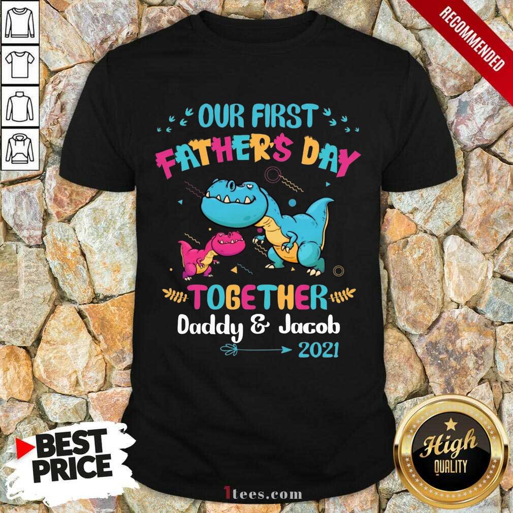 Father's Day Daddy And Jacob 2021 Shirt