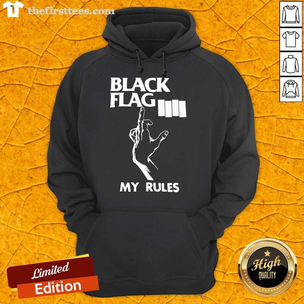 Funny Black Flag My Rules Shirt
