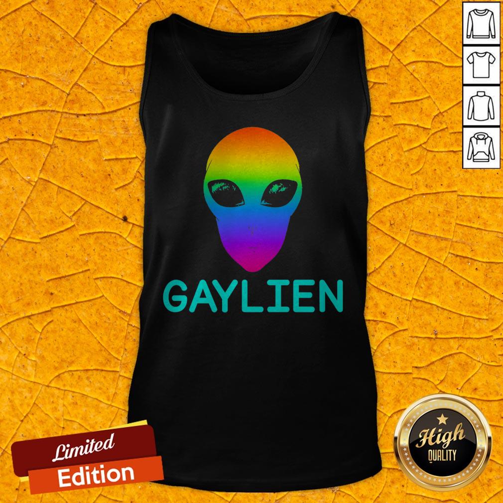 Funny Gaylien Gay Alien Gift LGBT Gay Pride Month Shirt
