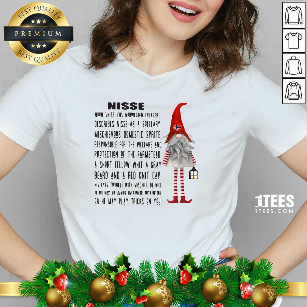 Funny Gnome Nisse Noun Norwegian Folklore Describes Nisse As A Solitary Shirt