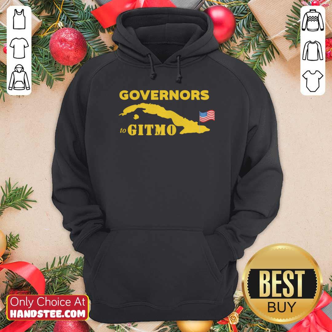 Funny Governors To Gitmo American Flag Shirt
