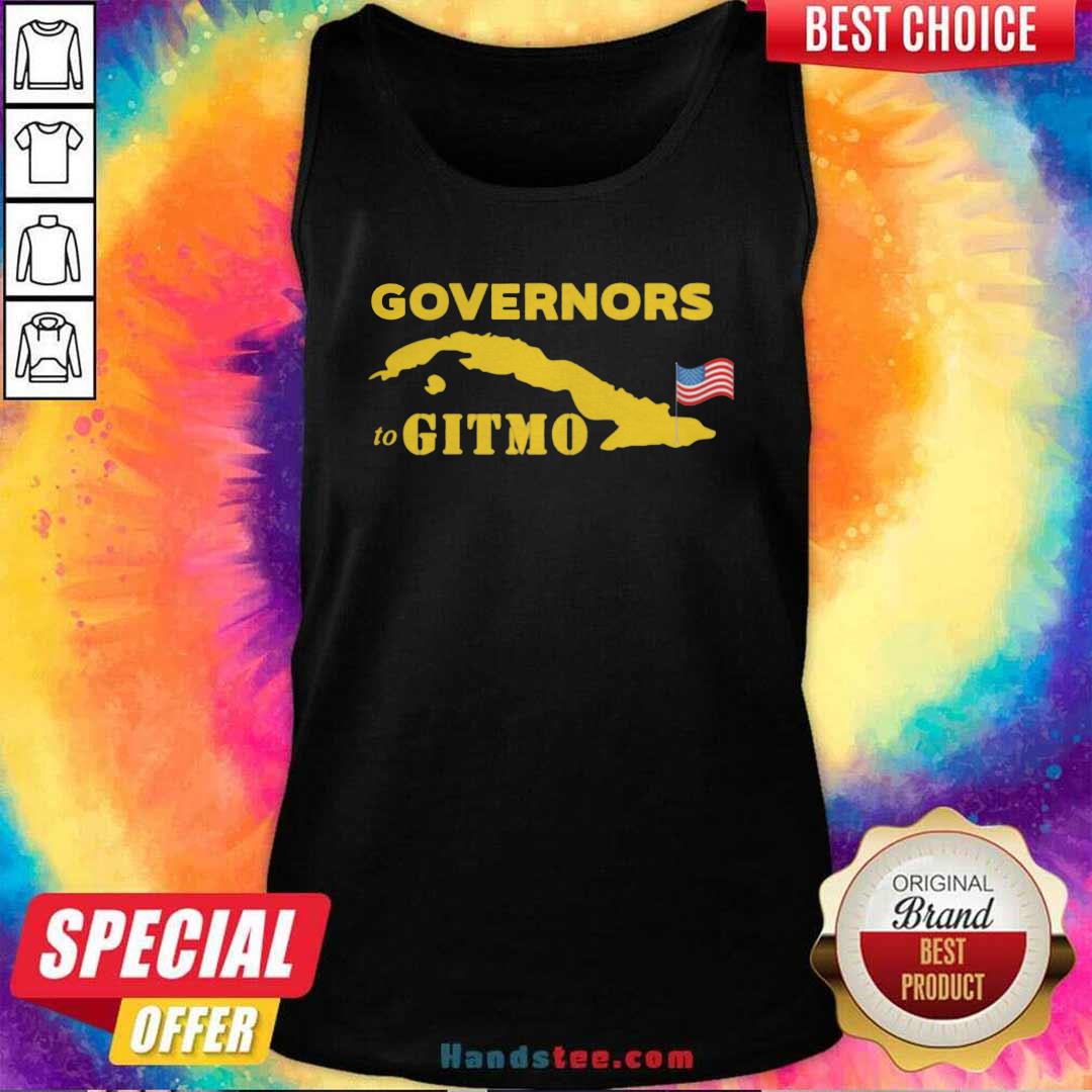 Funny Governors To Gitmo American Flag Shirt