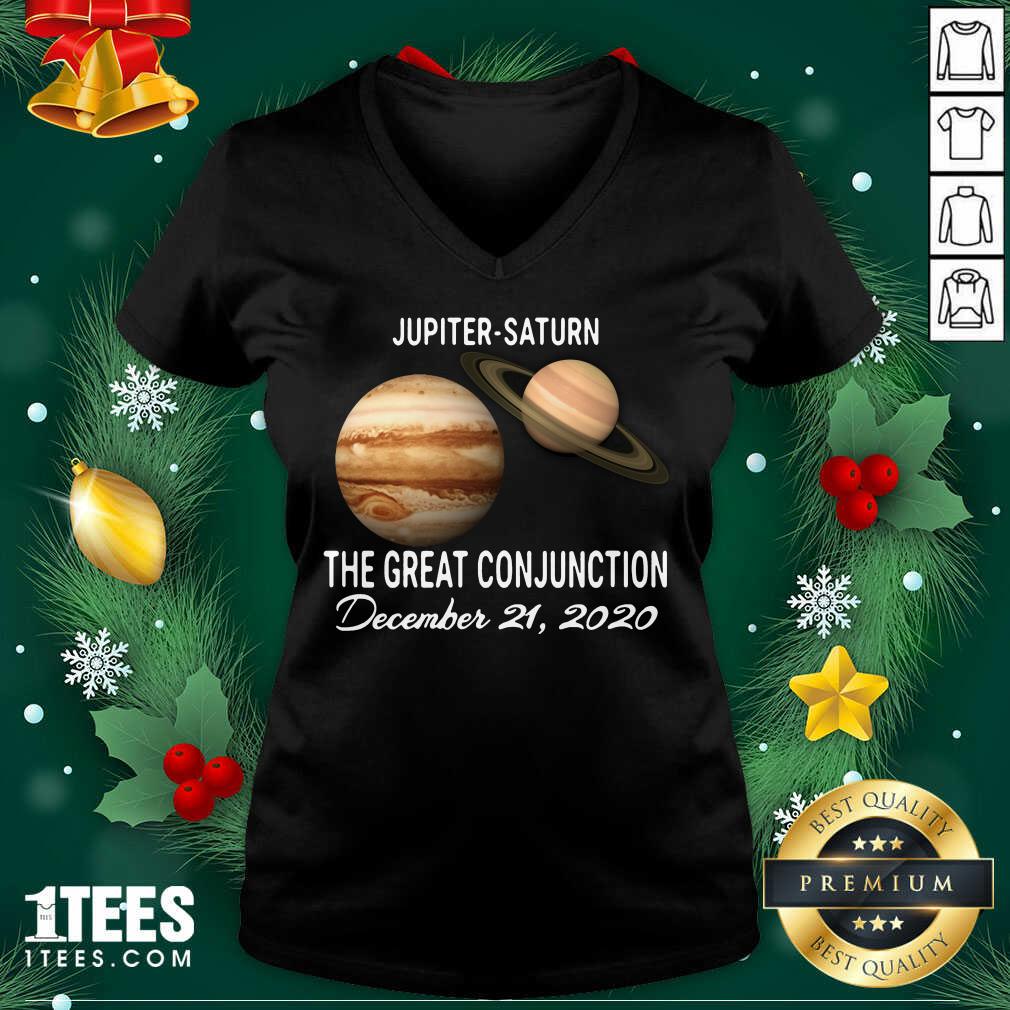 Funny Jupiter Saturn The Great Conjunction December 21 2020 Shirt