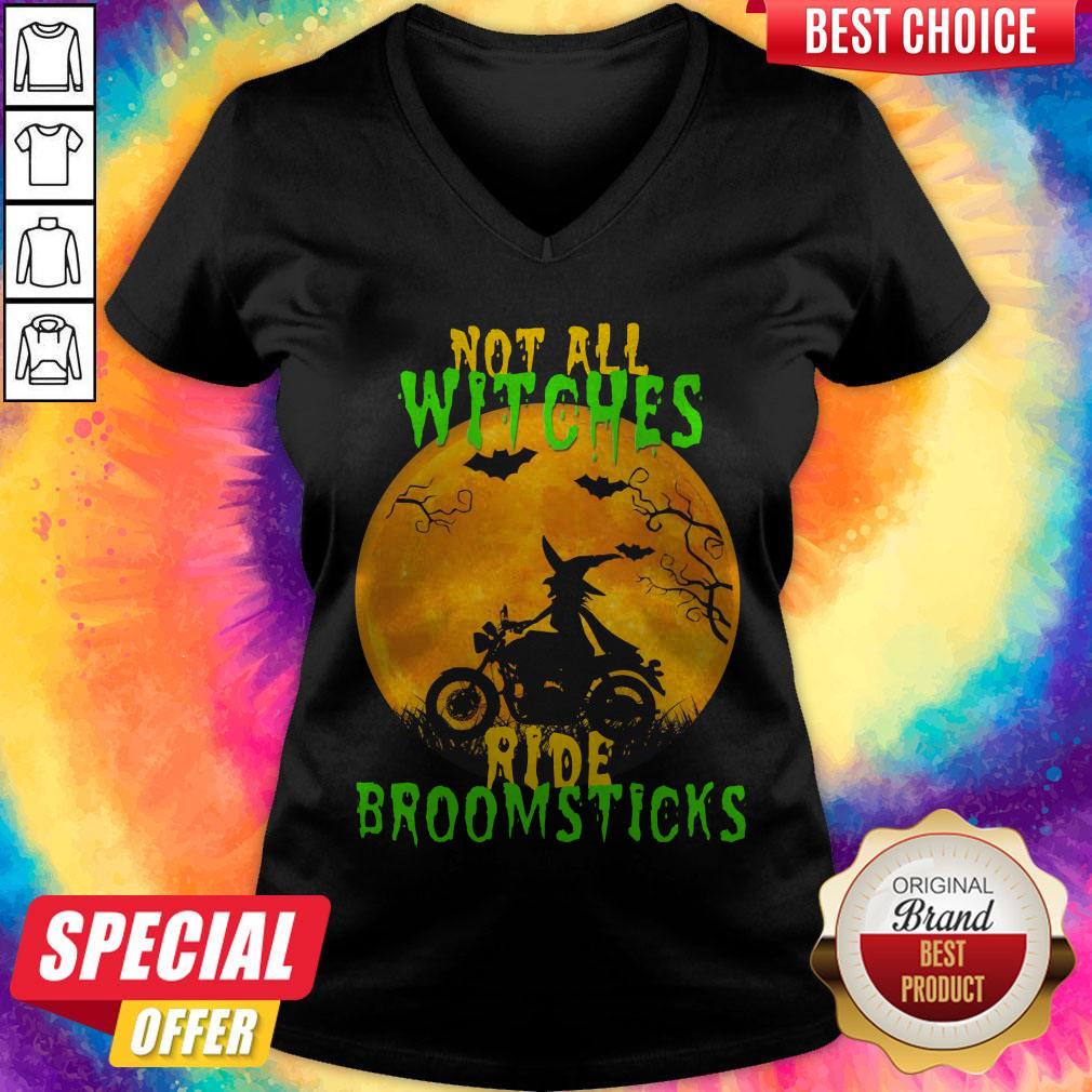 Funny Not All Witches Ride Broomsticks Halloween Shirt