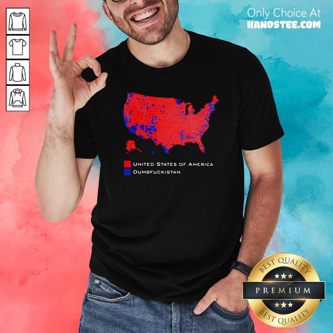 Funny Republican Version United States America Vs. Dumbfuckistan Shirt