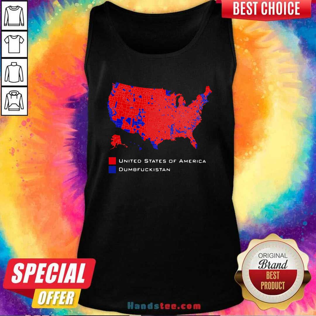 Funny Republican Version United States America Vs. Dumbfuckistan Shirt