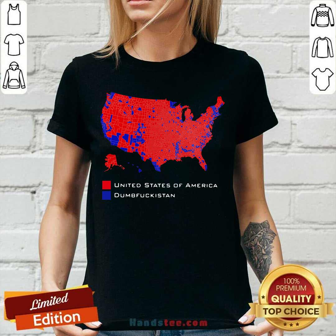 Funny Republican Version United States America Vs. Dumbfuckistan Shirt