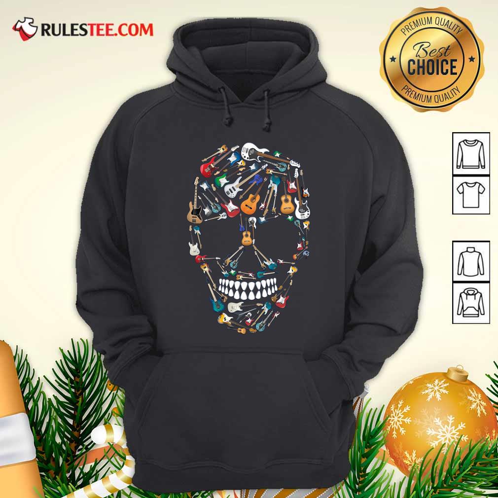 Funny Skull Guitars Shirt