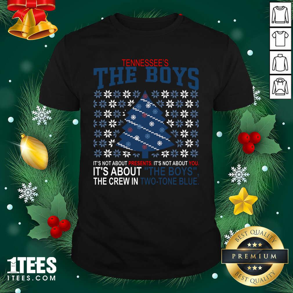 Funny Tennessee’s The Boys Merry Christmas Shirt