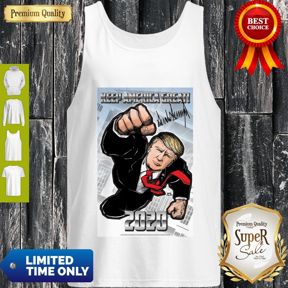Funny Trump Superman Keep America Great 2020 Shirt