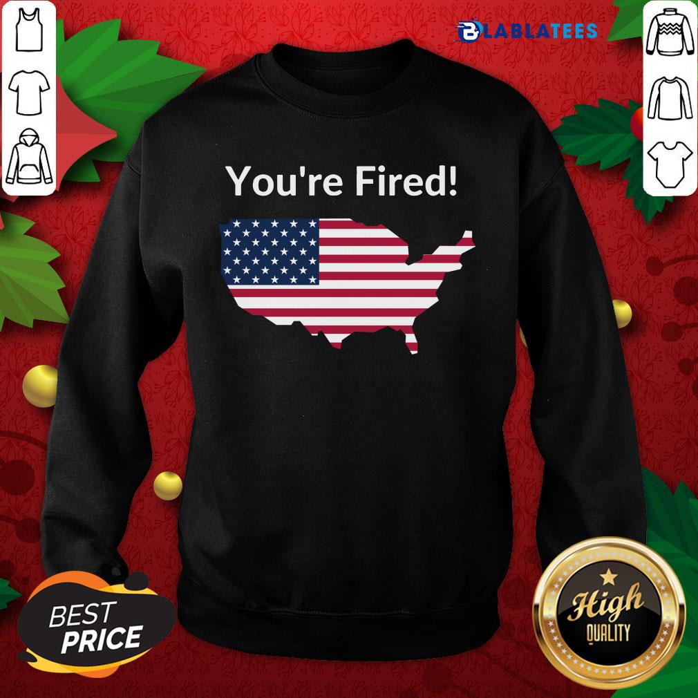 Funny You’re Fired Donald Trump Presidential USA Map Election 2020 Shirt