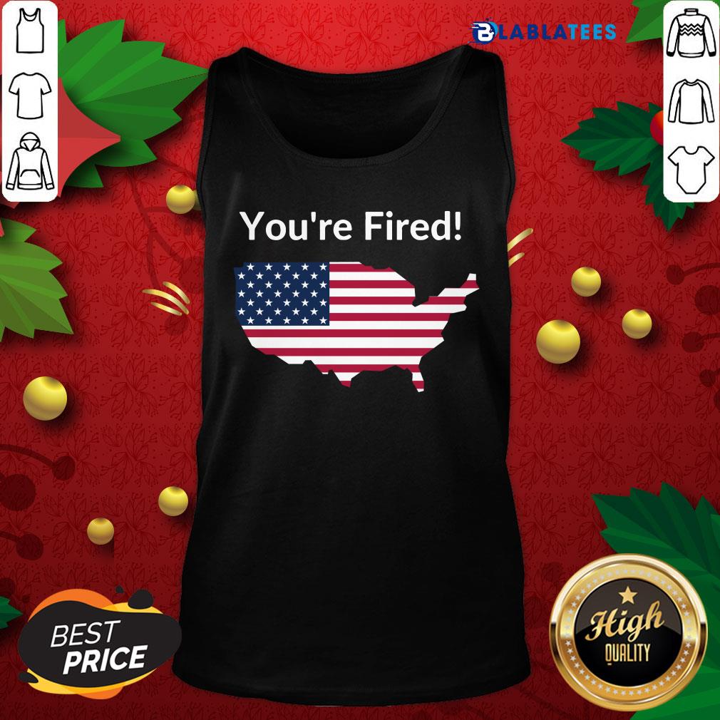 Funny You’re Fired Donald Trump Presidential USA Map Election 2020 Shirt