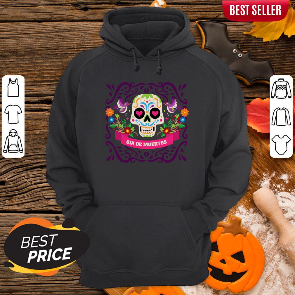 Sugar Skull Dia De Muertos Day Of Dead Vintage Shirt
