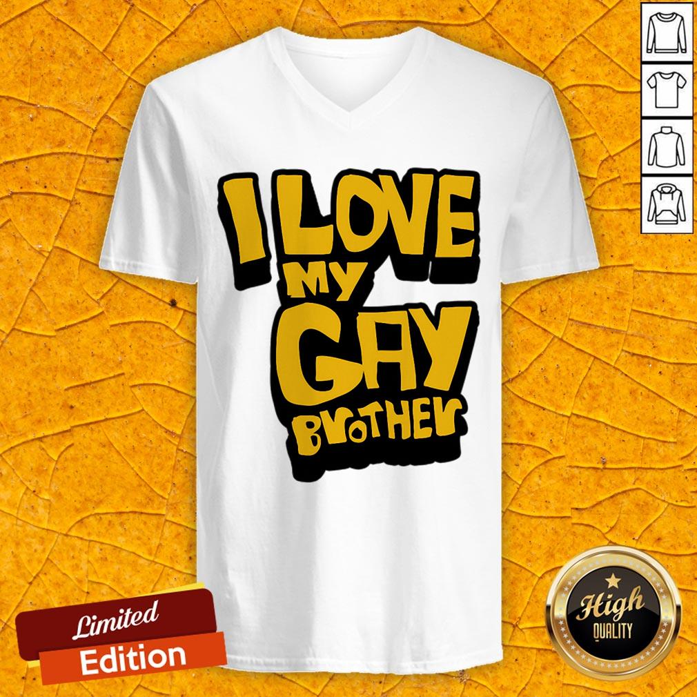 Gay Brother Love Pride LGBT Sibling Love Is Forever Shirt