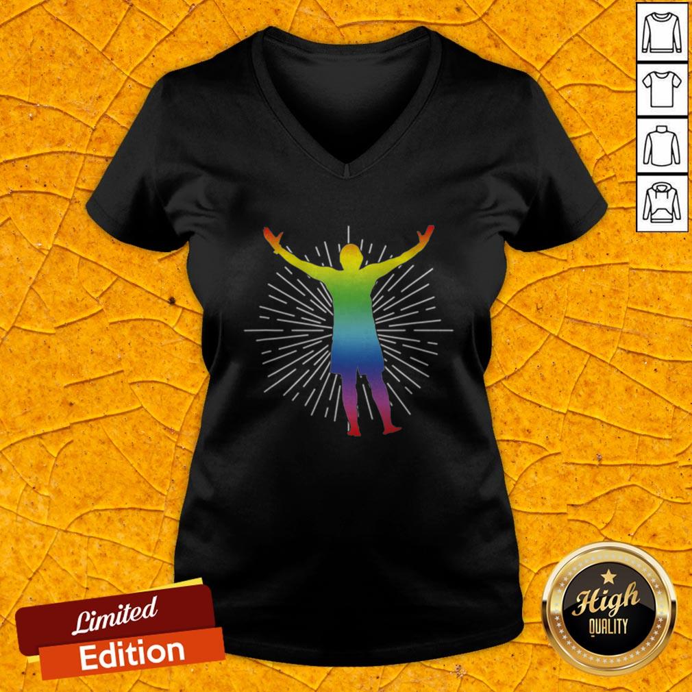 Gay Lesbian LGBTQ LGBT Awareness Coming Out Rainbow Shirt