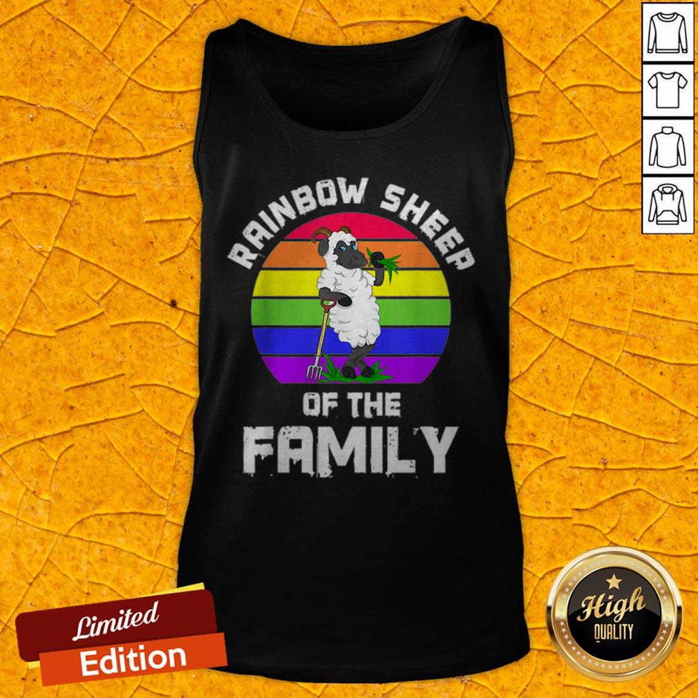 Gay LGBT Lesbian The Rainbow Sheep Of The Family Shirt