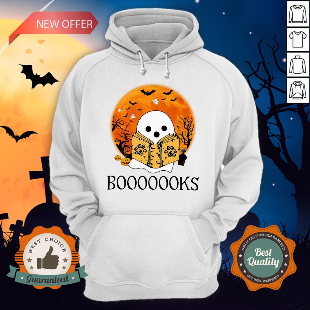 Ghost Reading Books Halloween Shirt