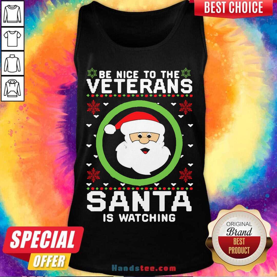 Good Be Nice To The Veterinarian Santa Watching Shirt