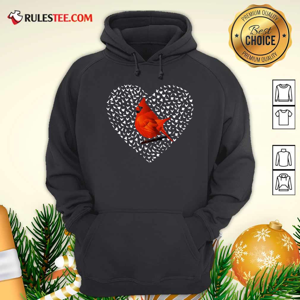 Good Cardinal Heart Personalized Shirt