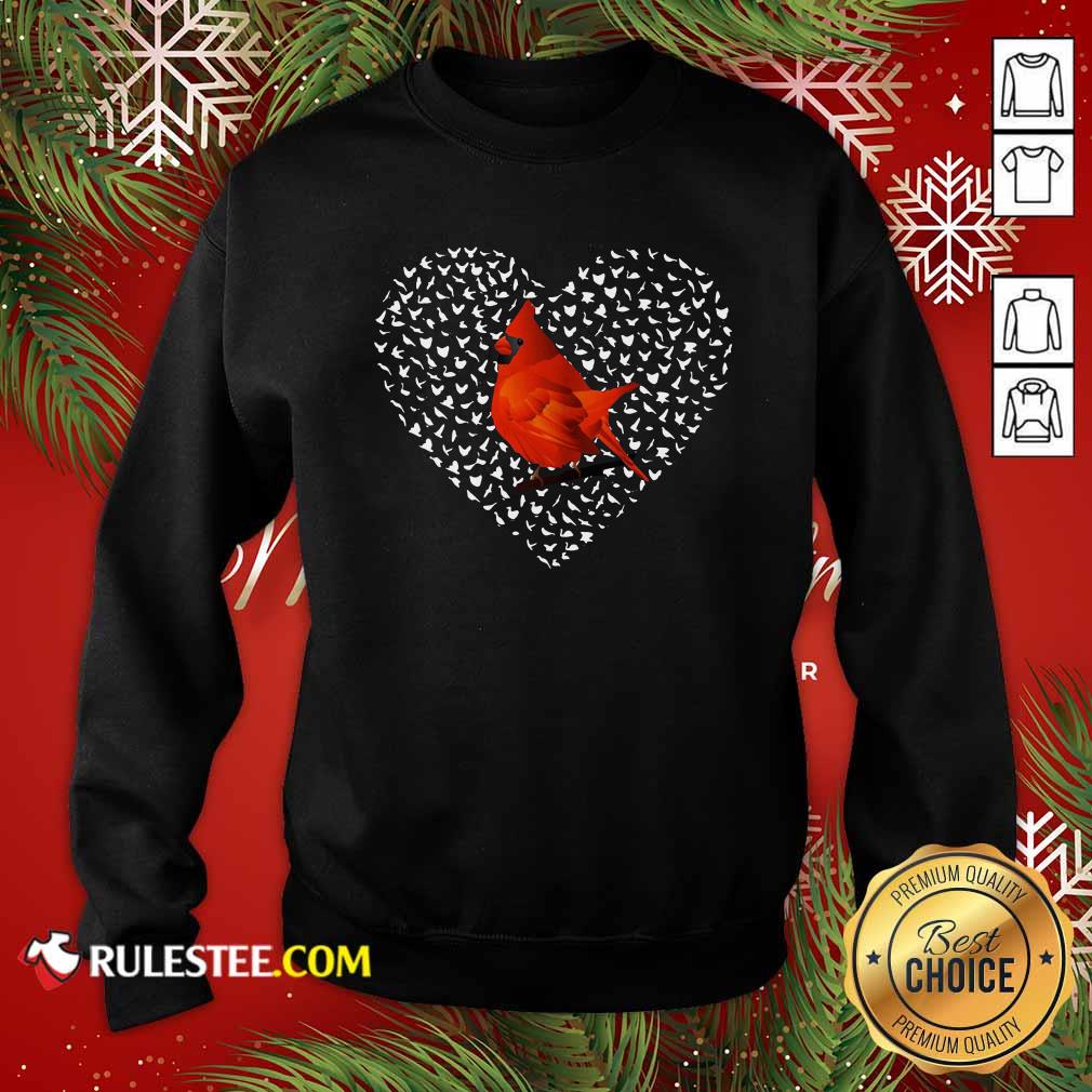 Good Cardinal Heart Personalized Shirt