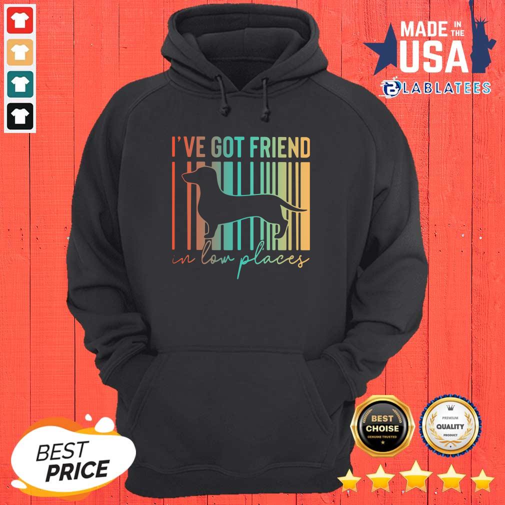Good Dachshund I've Got Friend In Low Places Shirt