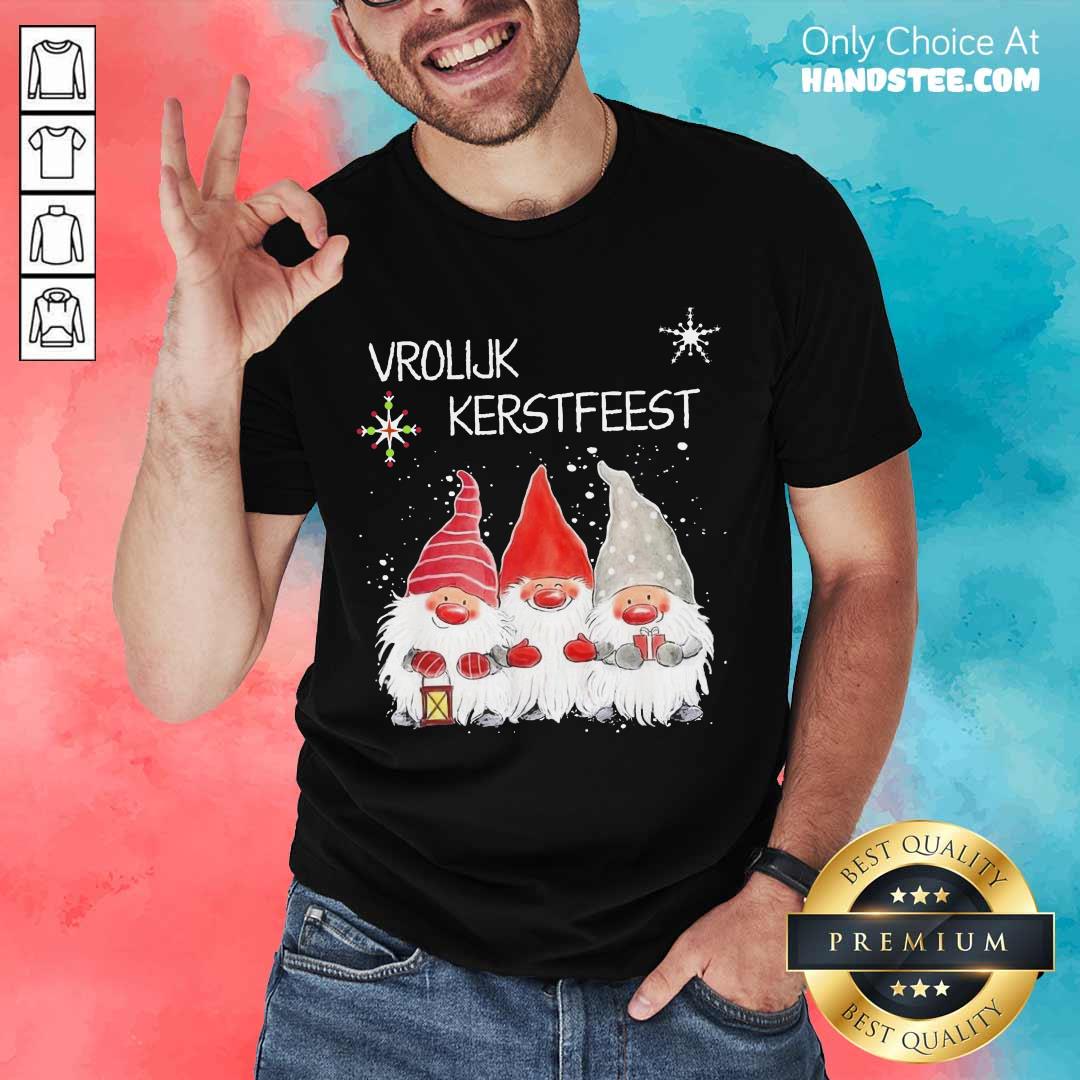 Good Gnomies Vrolijk Kerstfeest Christmas Shirt