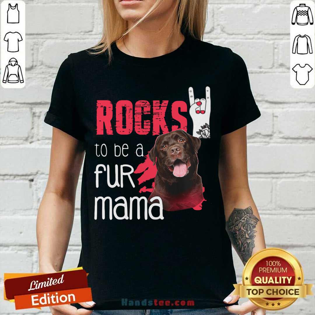 Good Guard Dog Rocks To Be A Fur Mama Shirt