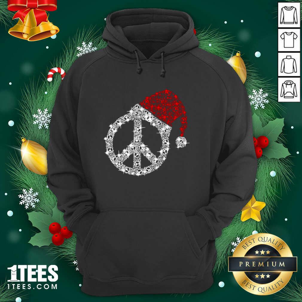 Good Hippie Diamond Hat Merry Christmas Shirt