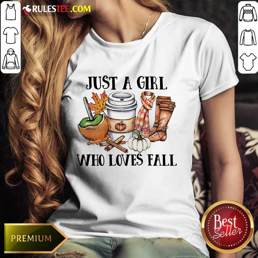 Good Just A Girl Worker Who Loves Fall Shirt
