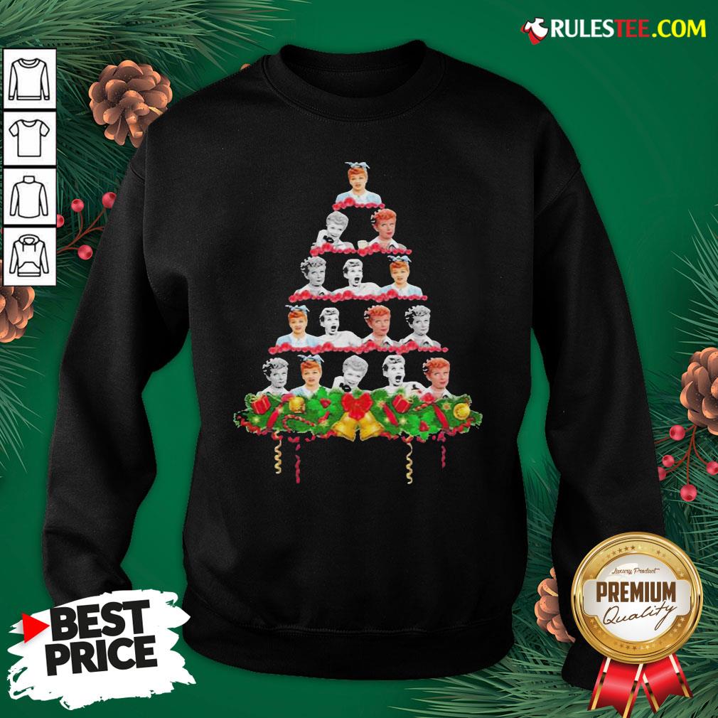 Good Lucille Ball Christmas Tree Shirt