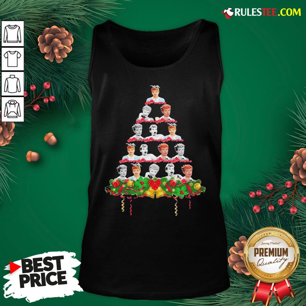 Good Lucille Ball Christmas Tree Shirt