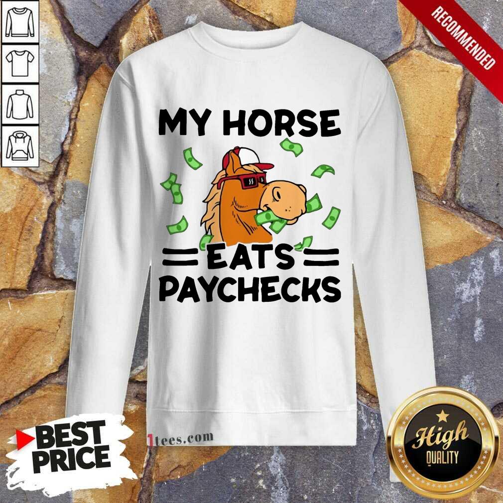 Good My Horse Eats Paychecks Ecstatic 789 Shirt