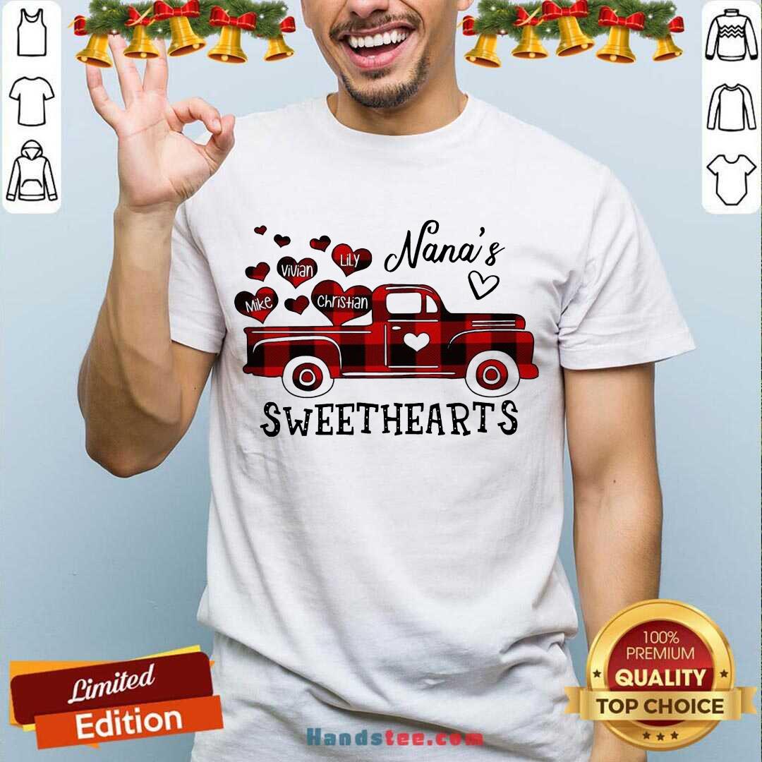 Good Nana’s Sweethearts Truck Mike Vivian Lily Christian Shirt