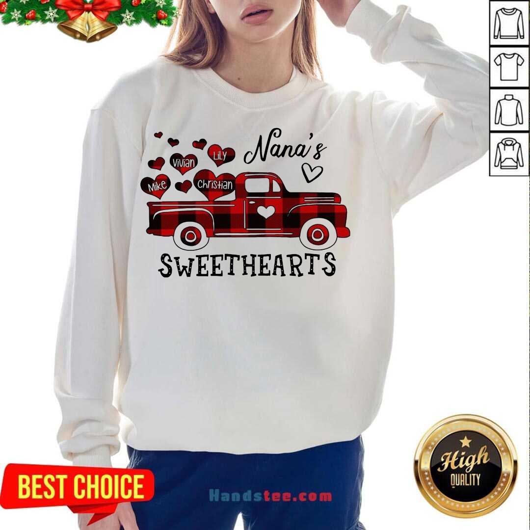 Good Nana’s Sweethearts Truck Mike Vivian Lily Christian Shirt