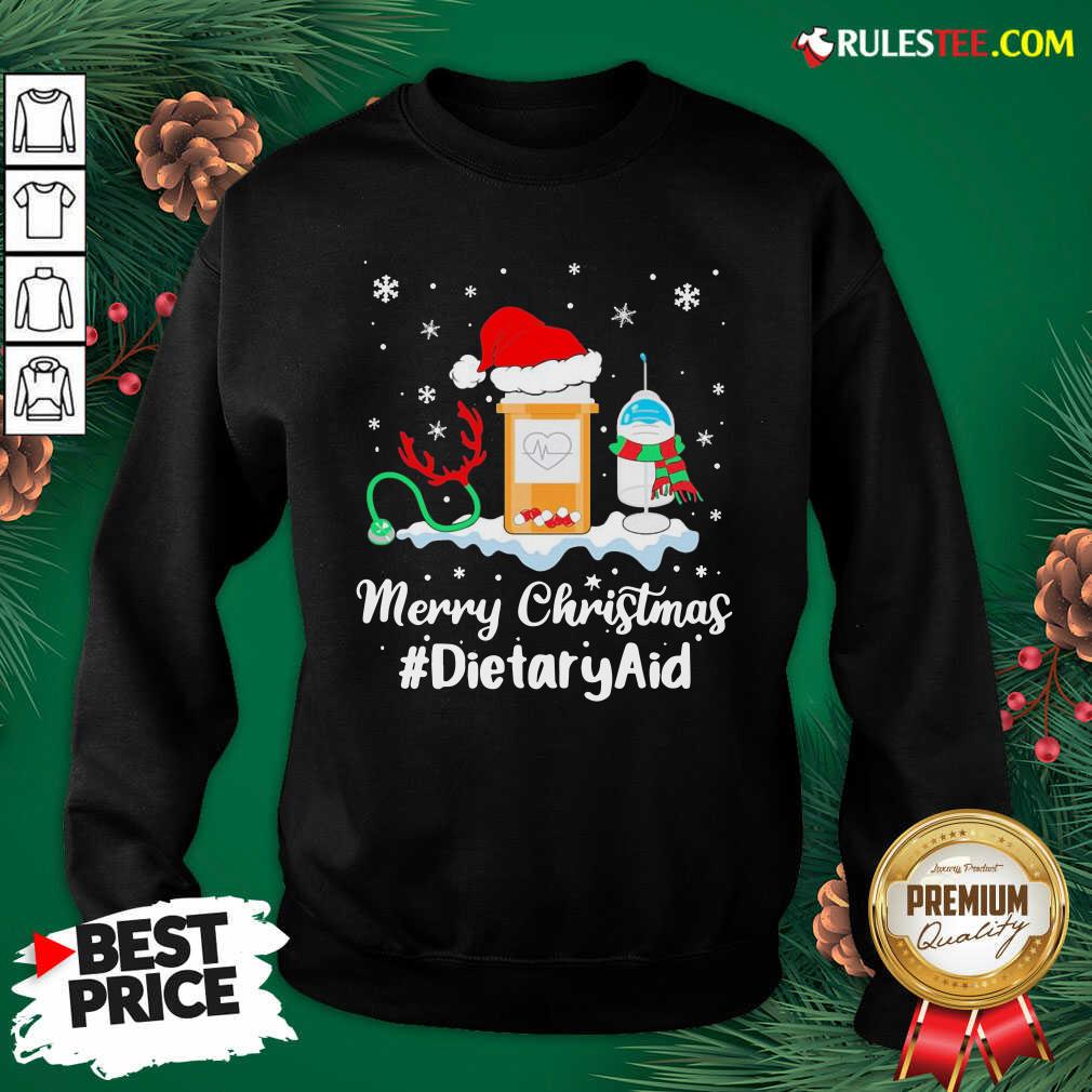 Good Nurse Santa Vaccine Merry Christmas #Dietary Aid Shirt